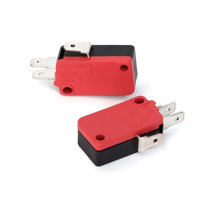SPDT Micro Limit Switch 16A with Long Arm Lever, 3 Pin