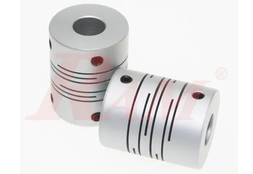 Aluminum Flexible Shaft Coupling L32 x D25mm, Bore 6.35x12mm