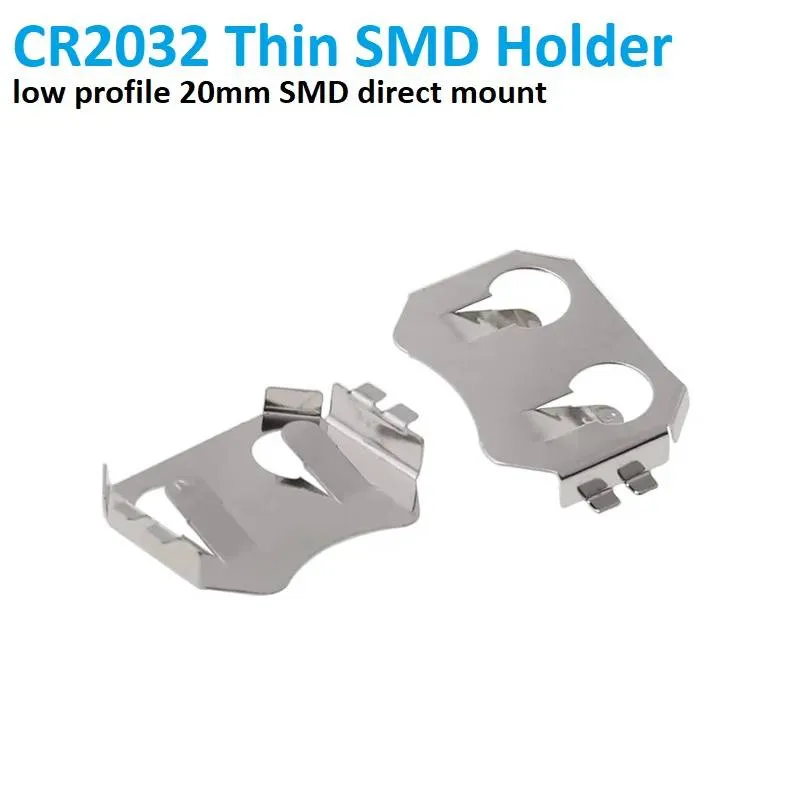 CR2032 3V SMD Battery Holder for PCB Mounting