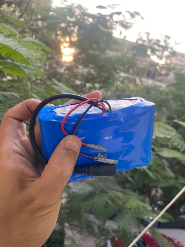 24V 3Ah Lithium-ion Rechargeable Battery Pack (Made in Egypt)
