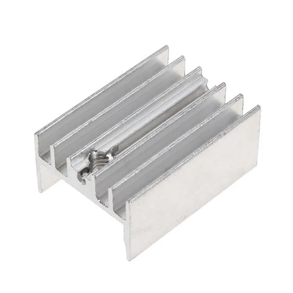مشتت حرارة من الألمنيوم 20×14×10 مم لغلاف TO-220 مثل 78xx و79xx