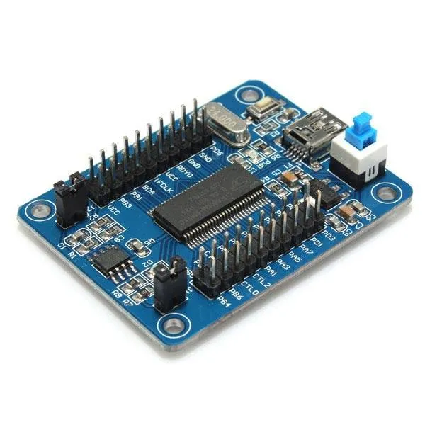 لوحة تطوير CY7C68013A بواجهة USB 2.0 وتردد 48 ميجاهرتز