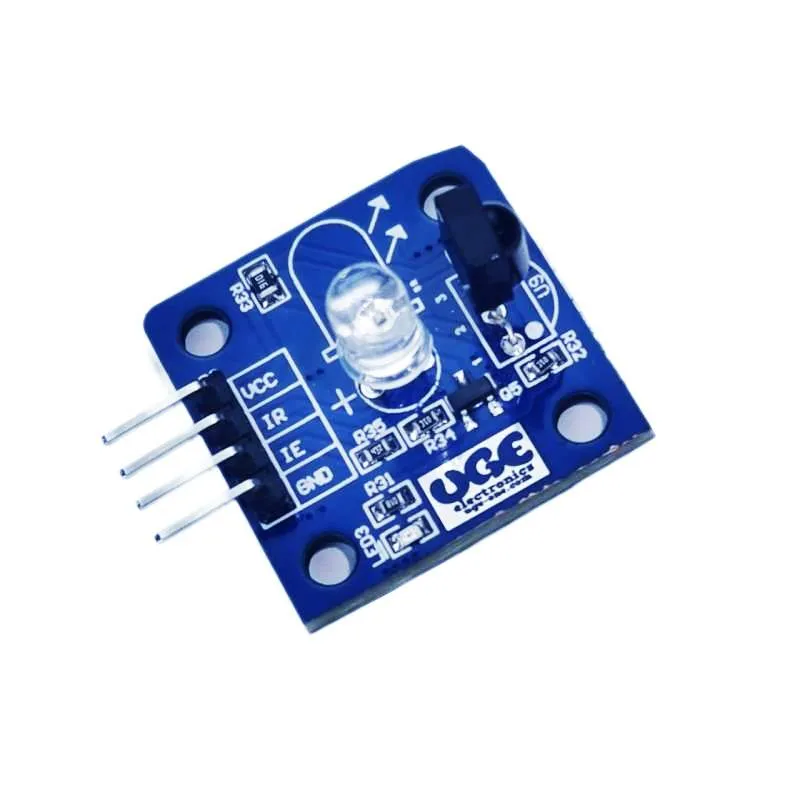 وحدة إرسال أشعة تحت حمراء 38 كيلوهرتز بقناة واحدة لـ Arduino وESP8266 وESP32