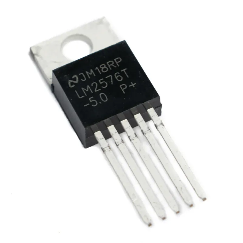 منظم جهد خافض LM2576T-5.0 بخرج 5 فولت وتيار 3 أمبير وغلاف TO-220-5