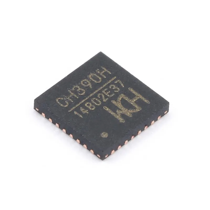 CH390H Industrial-Grade Ethernet Controller Chip, QFN32