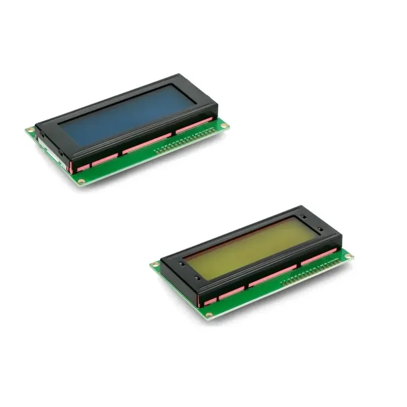 شاشة LCD حروف 20×4 بخلفية خضراء أو زرقاء