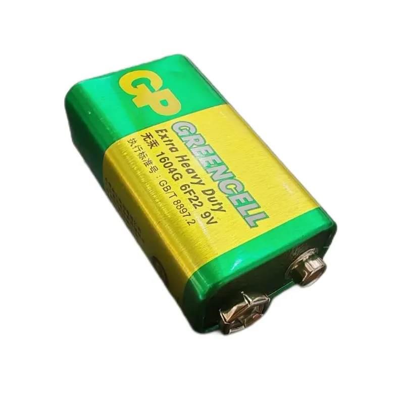 GP GREENCELL 9V Battery 6F22 Heavy Duty (GP1604G-S1)