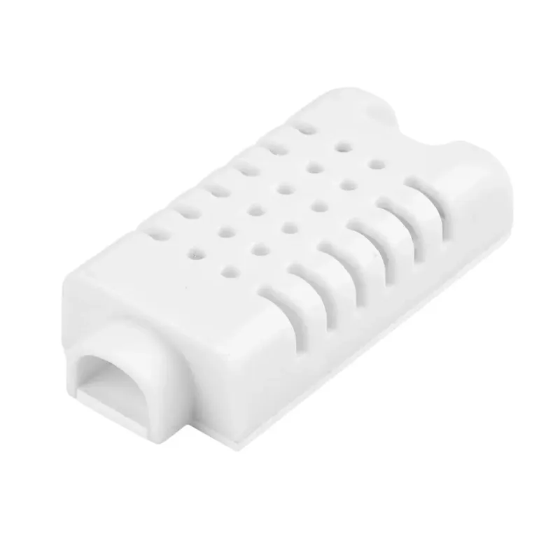 White ABS Enclosure for Temperature & Humidity Sensor 59x26x12mm