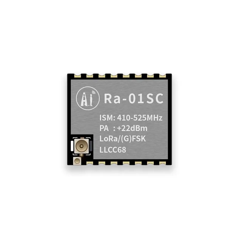 وحدة LoRaWAN من Ai-Thinker طراز Ra-01SC مع موصل هوائي IPEX