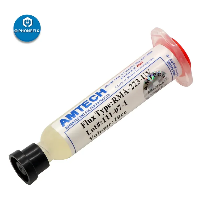 AMTECH RMA-223-UV BGA Solder Paste Flux 10 cc