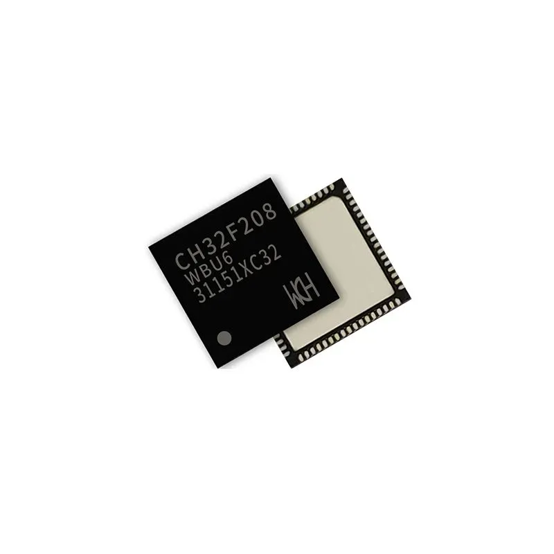 متحكم لاسلكي CH32V208WBU6 بمعالج RISC-V بغلاف QFN-68
