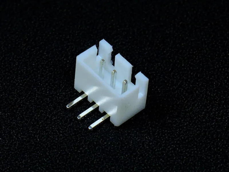 موصل JST ثلاثي الأطراف بزاوية 90 درجة للوحات PCB طراز XH3A