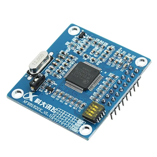 وحدة تحويل النص إلى كلام XFS5051CE تدعم UART وI2C وSPI