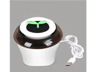 Portable USB Car Air Purifier Ionizer, Coffee / Dark Green / Purple
