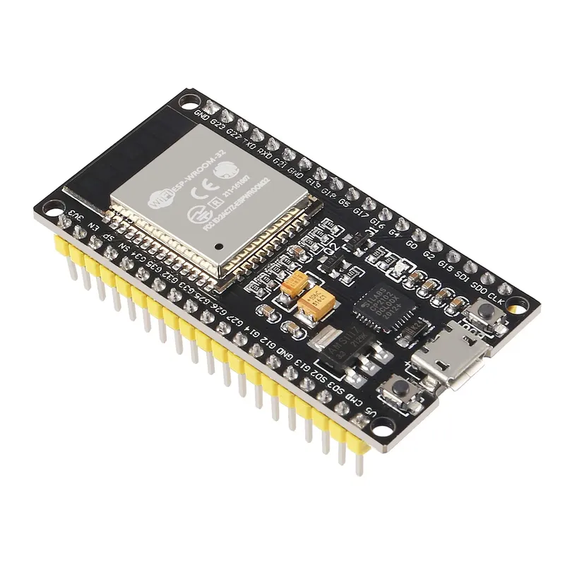 لوحة تطوير ESP32 ذات 38 طرفًا (واي فاي + بلوتوث)