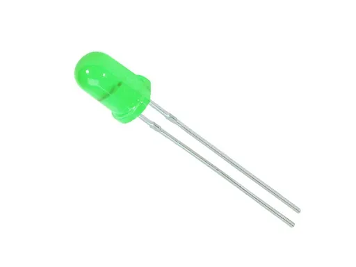 Green LED 5mm Through-Hole Indicator
