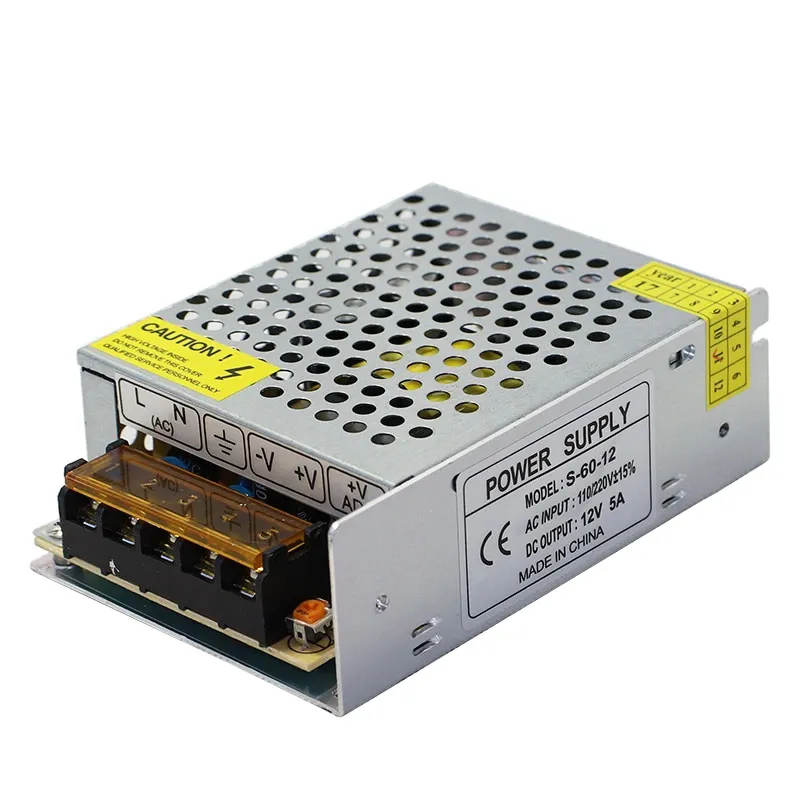 SMPS 12V 5A 60W Switch Mode Power Supply