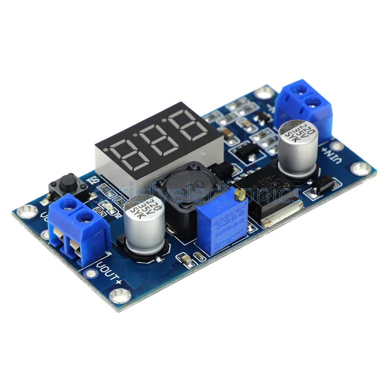 وحدة محول خفض LM2596 قابلة للضبط حتى 3 أمبير