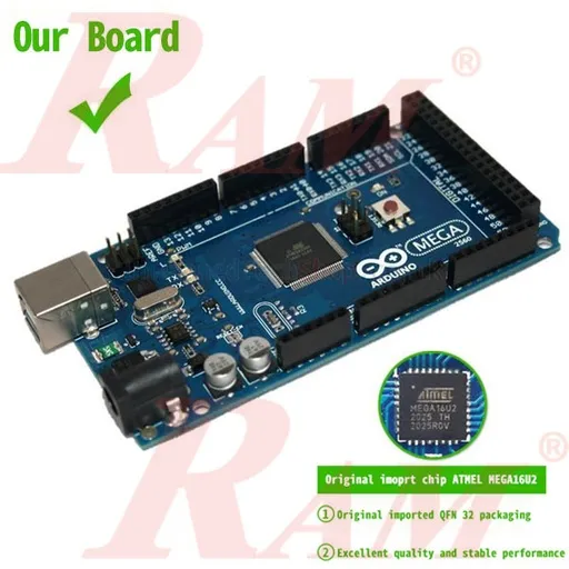 Arduino Mega2560 Rev3 Compatible Board (ATmega2560 & MEGA16U2)