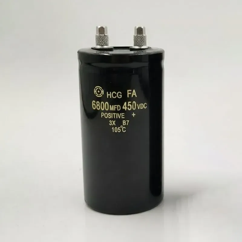 Screw Terminal Aluminum Electrolytic Capacitor 6800µF 450V