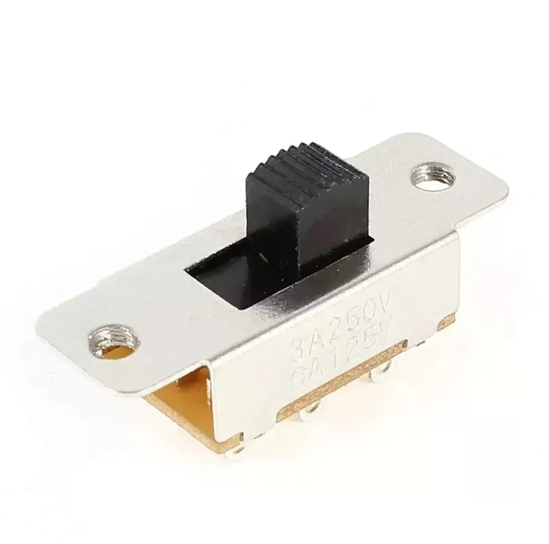 SS-22K25-G055 Slide Switch DPDT ON-OFF Panel Mount 6-Pin 3A 250V