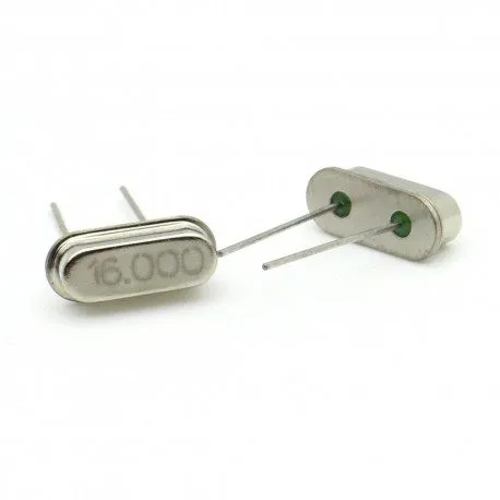 16.000MHz Low Profile Crystal, 20pF, for Arduino and MCU Clocks