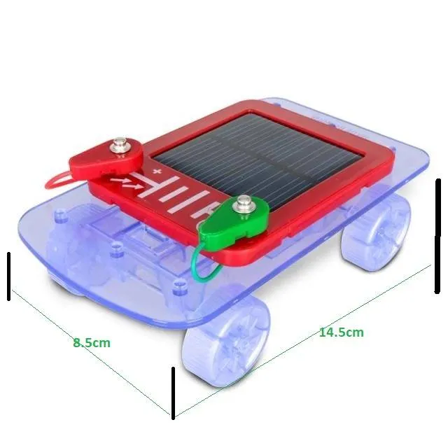 DIY Educational Solar Car Kit for Primary School Experiments