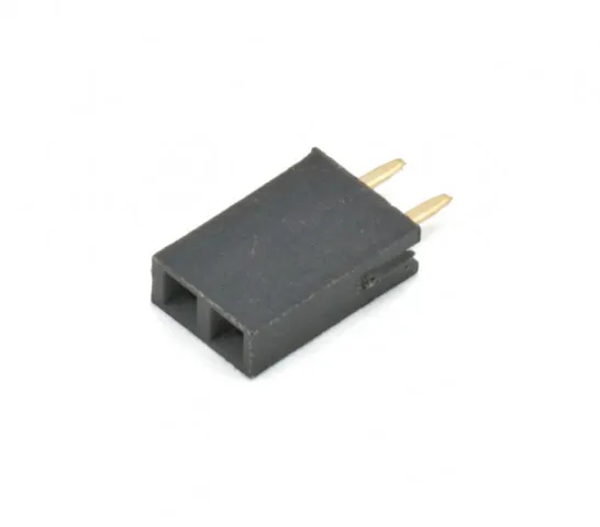 2.54mm 1x2 Female Single Row Header Strip