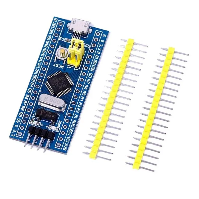 لوحة تطوير STM32F103C6T6 بمعالج ARM بتصميم DIP