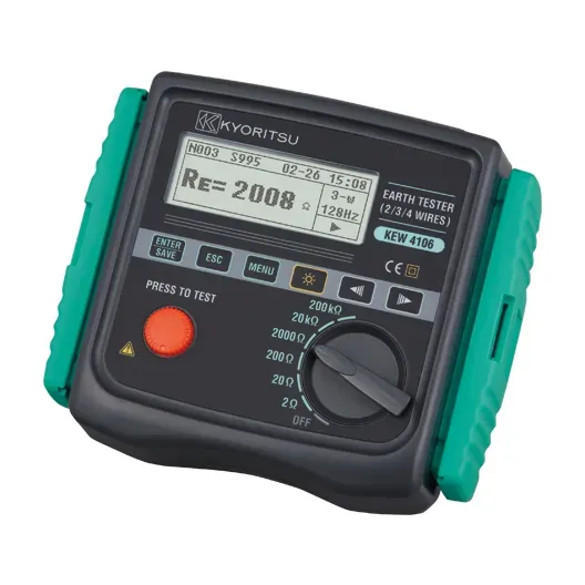 KYORITSU KEW 4106 Earth Resistance & Resistivity Tester