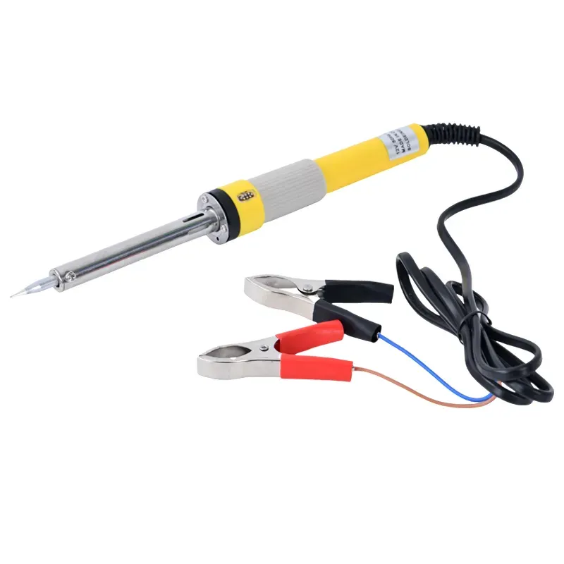 12V DC 60W Portable Soldering Iron with Crocodile Clips