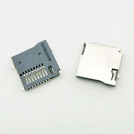 microSD Card Socket SMD Push-Push PCB Mount