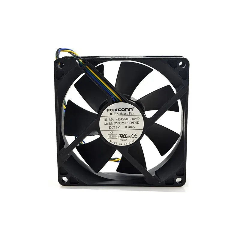 FOXCONN PV902512PSPF DC Fan 12V 0.4A 90x90x25mm