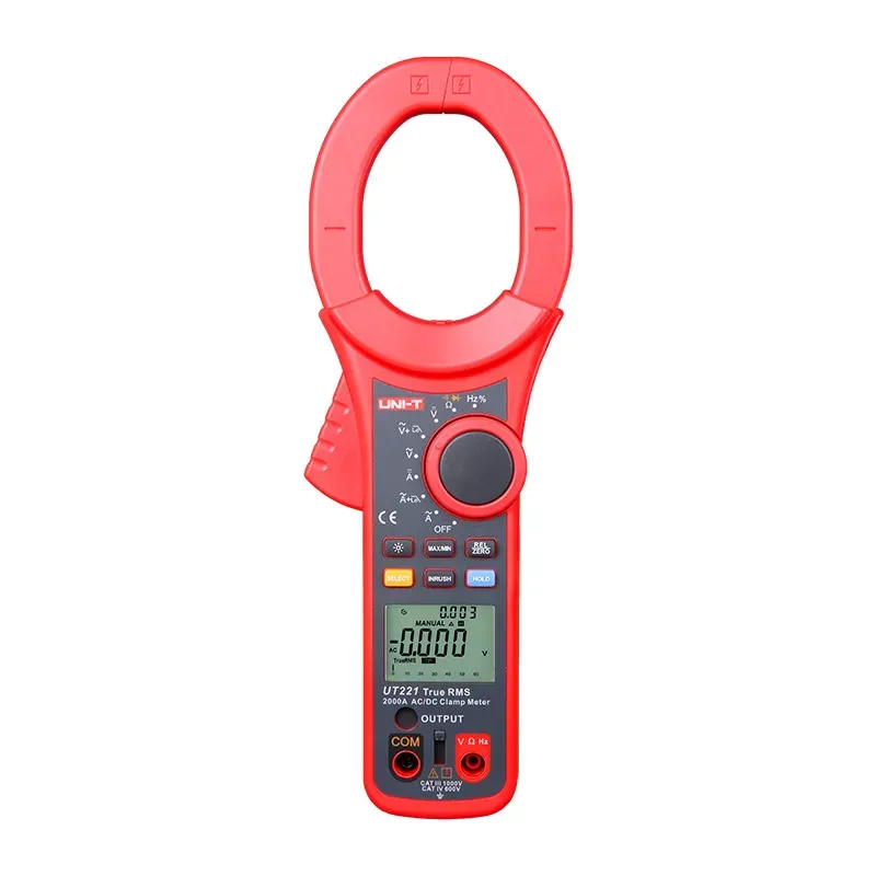 جهاز قياس تيار بالمشبك UNI-T UT221 True RMS حتى 2000 أمبير AC/DC