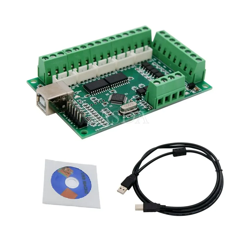 BL-USBMach V2 5-Axis USB CNC Motion Controller for Mach3