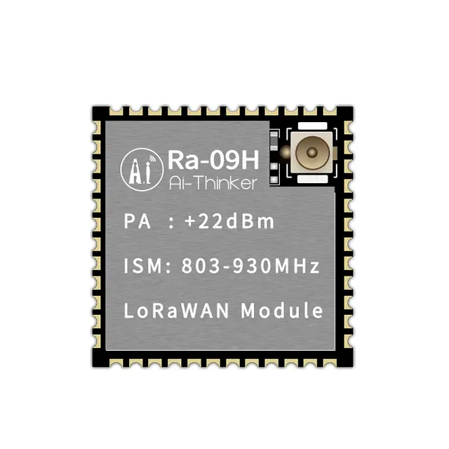 وحدة LoRaWAN من Ai-Thinker طراز Ra-09H، نطاق 803-930 ميجاهرتز