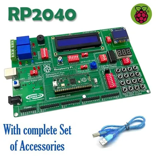 Raspberry Pi Pico Development & Training Kit RP2040 with OLED LCD