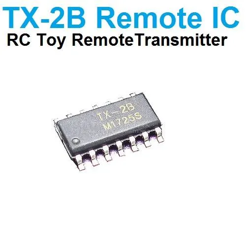 TX-2B 5-Function RC Encoder Transmitter IC SMD 14-Pin