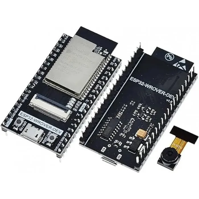 وحدة ESP32-CAM-WROVER مع Wi-Fi وBluetooth وكاميرا OV2640