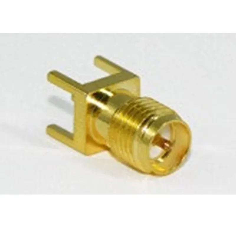SMA Male RF Connector, Straight PCB Mount (50 Ω)