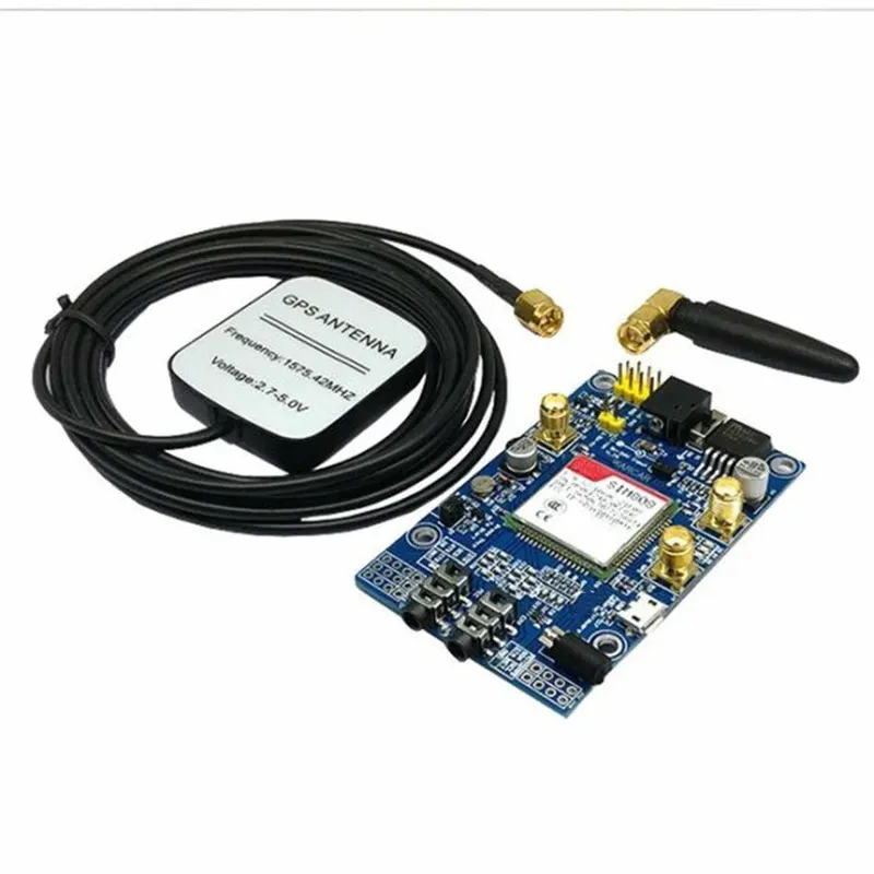 SIM808 GSM/GPRS/GPS Module with Li-Ion Charging