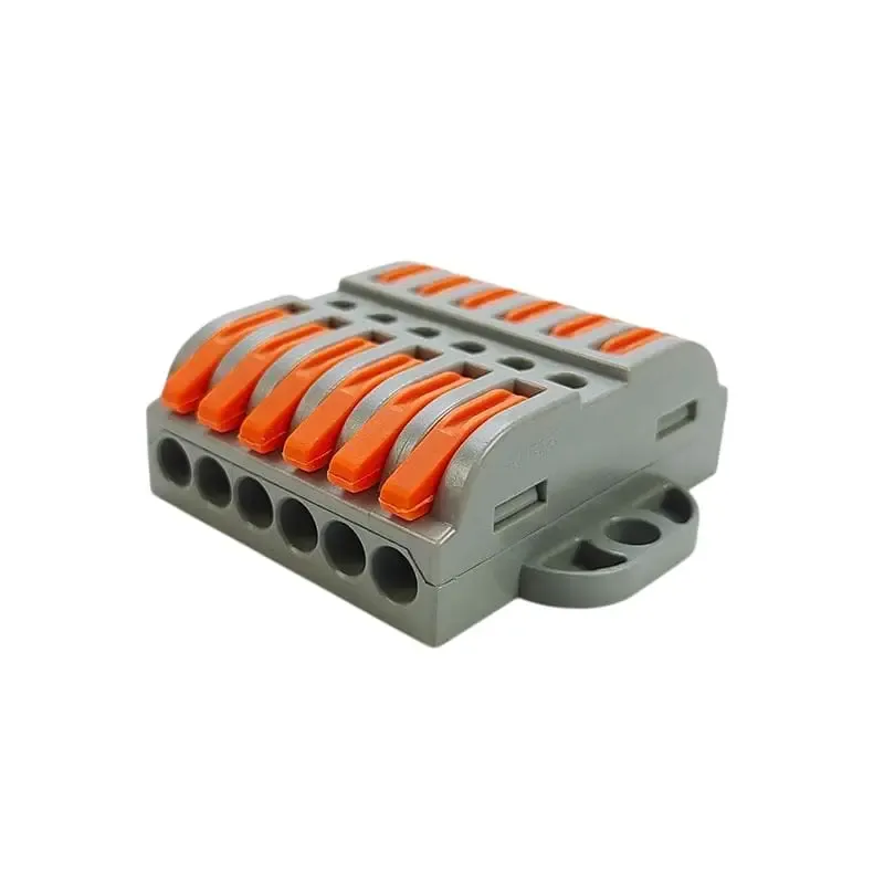 موصل أسلاك WAGO LT-223-6 للتثبيت على اللوحة 6 دخل 6 خرج
