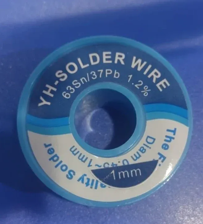 Yihua Tin-Lead Solder Wire 1mm 50g (63/37, Rosin Core)