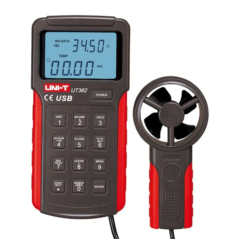مقياس سرعة الهواء الرقمي UNI-T UT362