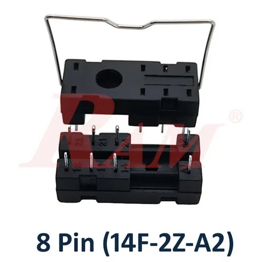 Relay Socket Base 8-Pin (HELISHUN)