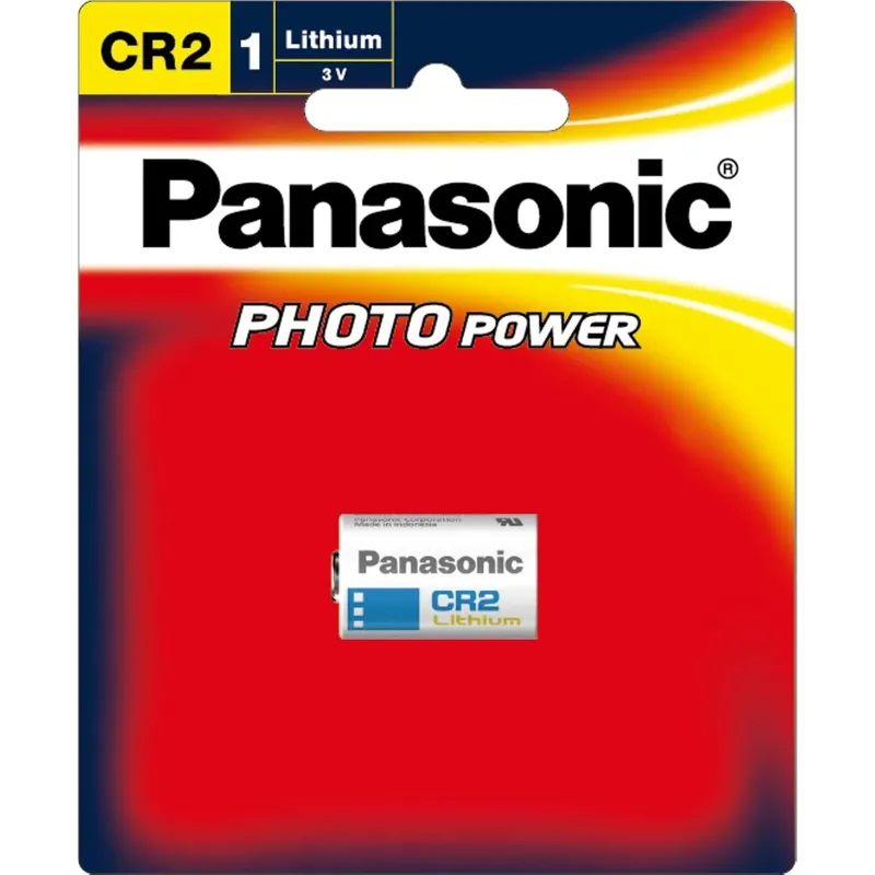 Panasonic CR2W/C1B 3V Lithium Photo Battery 850mAh