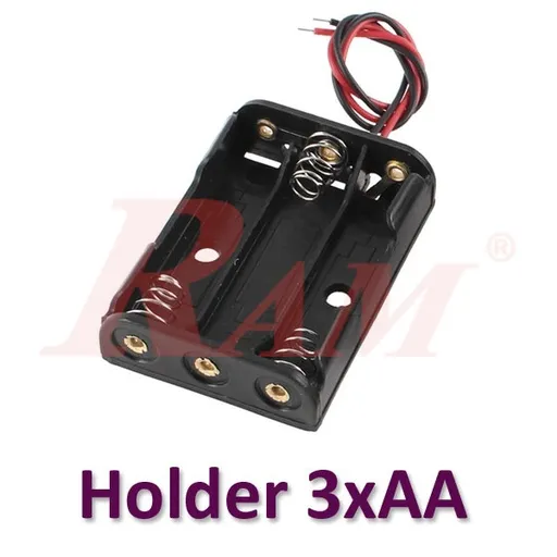 3 x 1.5V AA Battery Holder Without Cover
