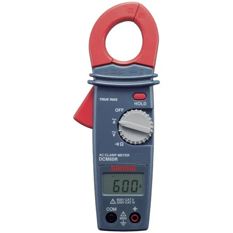 Sanwa DCM60R Digital True-RMS AC Clamp Meter