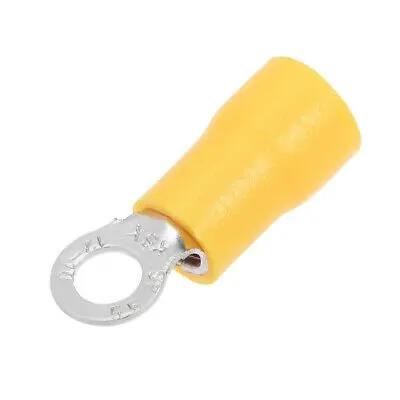 RV5.5-4S Insulated Ring Crimp Terminal 4–6 mm² (Pack of 50)