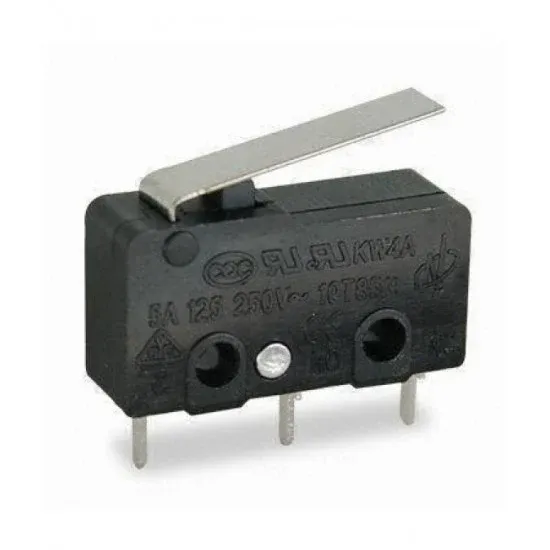 Mini Limit Switch (17 mm Lever, 5 A 250 VAC)